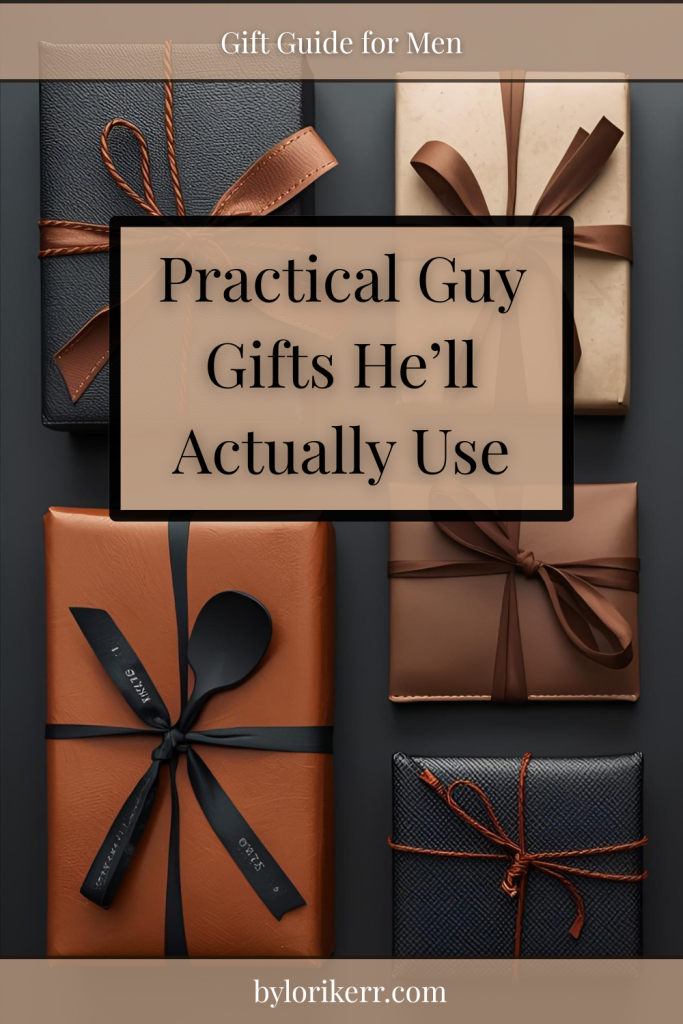 Practical guy gifts for the hard-to-shop-for man including grilling gear, cozy essentials, and unique gift ideas.