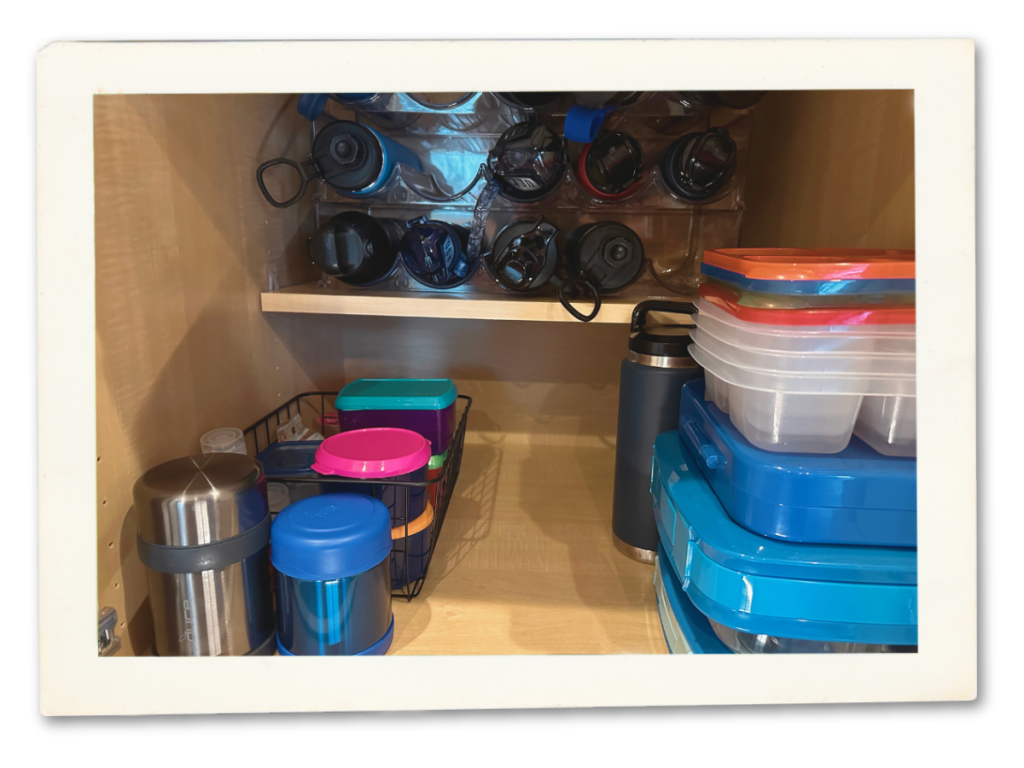 How to Build Family Stations That Make Mom-Life Easier - Lunch Station