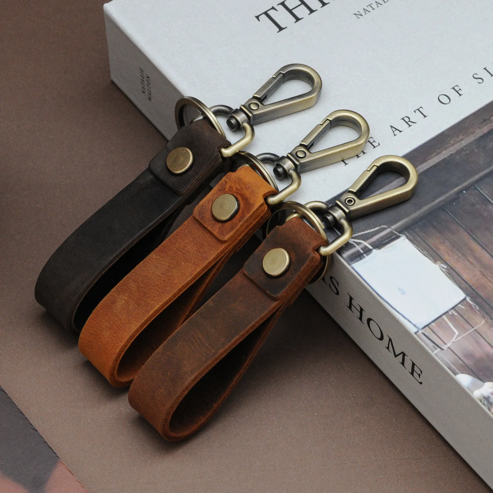 Custom Leather Keychain